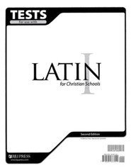 BJU Press Latin 1 Tests, Second Edition