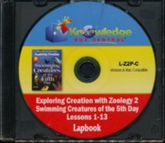 Apologia Exploring Creation with Zoology 2: Swimming Creatures of the 5th Day Lapbook Package (Lessons 1-13) PDF  CD-ROM