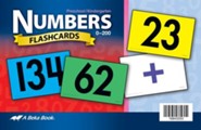 Abeka K5 Numbers Flashcards (104 cards)