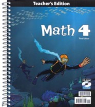 BJU Press Math Grade 4 Teacher's Edition (3rd Edition)