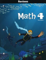 BJU Press Math Grade 4 Reviews Activity Book (Third Edition)