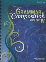 Abeka Grammar & Composition IV Work-text Teacher Key