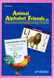 Abeka Animal Alphabet Friends Audio CD