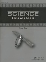 Abeka Science: Earth and Space Quiz Key