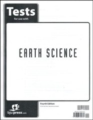BJU Press Earth Science Grade 8 Test Pack (Fourth Edition)