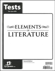 BJU Press Elements of Literature Grade 10 Test Pack (Second Edition)