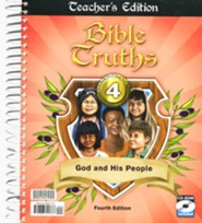 BJU Press Bible Truths: God and His People Grade 4 Teacher's Edition  (4th Edition)