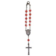 July, Rosary Car Charm