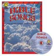 Audio Memory Bible Songs CD & Workbook Set