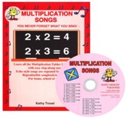 Audio Memory Multiplication Songs Workbook & CD Set