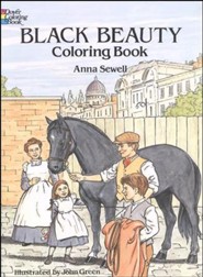 Black Beauty Coloring Book