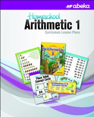 Abeka Homeschool Arithmetic 1 Curriculum Lesson Plans (New Edition)