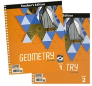 BJU Press Geometry Teacher's Guide Grade 10, Fourth Edition