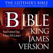 The KJV Listener's Audio Bible - Old Testament: Vocal Performance by Max McLean Audiobook [Download]