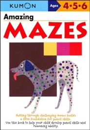 Kumon Amazing Mazes, Ages 4-6