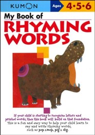 Kumon My Book of Rhyming Words, Ages 4-6