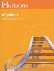 Horizons Math Algebra Grade 8 Tests & Resource Guide