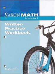 Saxon Math Intermediate 3 Written Practice Workbook
