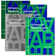 Saxon Advanced Math Homeschool Kit with Solutions Manual, 2nd Ed.