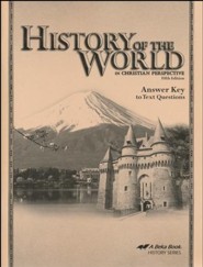 Abeka History of the World Answer Key (Grade 7)