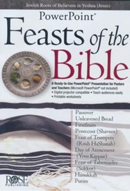 Feasts of the Bible: PowerPoint CD-ROM