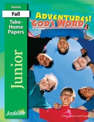Adventures in God's Word Junior (Grades 5-6) Take-Home Papers