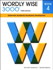Wordly Wise 3000 Student Book Gr 4, 3rd Edition (Homeschool  Edition)