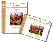 Fourth Form Latin Teacher's Manual with Workbook and Test  Key