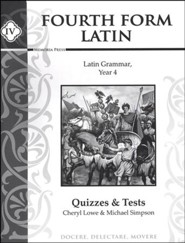 Fourth Form Latin Quizzes and Tests