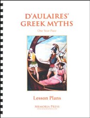 D'Aulaires' Greek Myths: 1 Year Pace Lesson Plans
