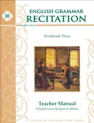 English Grammar Recitation Workbook Three Teacher's Manual