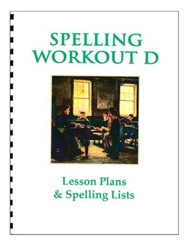 Spelling Workout D Lesson Plans