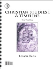 Christian Studies 1: 2 Year Pace Lesson Plans