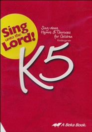 Abeka Sing unto the Lord! K5 Audio CD