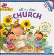 Tell Me about Church (with stickers & CD): Wonder Kids-Train 'Em Up