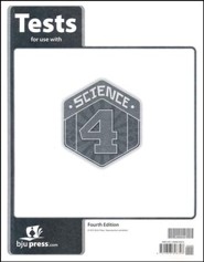 BJU Press Science 4 Tests (4th Edition)