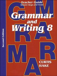 Saxon Grammar & Writing Grade 8 Student Workbook, 2nd Edition 