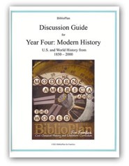 BiblioPlan Discussion Guide for Year Four: Modern History