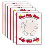 Pack of 6 Draw Write Now Student Workbooks