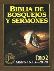 Biblia de Bosquejos y Sermones: Mateo 16:13-28:20  (The Preacher's Outline & Sermon Bible: Matthew 16:13-28:20)