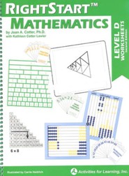 RightStart Mathematics Level D Worksheets, 2nd Edition