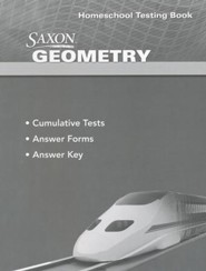 Saxon Geometry Testing Book