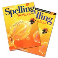 Modern Curriculum Press Spelling Workout Grade 4 Homeschool Bundle (2002 Edition)