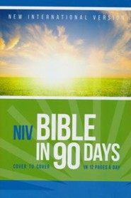 NIV Bible in 90 Days, softcover