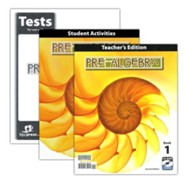 BJU Press Pre-Algebra Grade 8 Homeschool Kit (Second Edition)