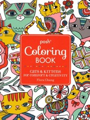 Cats Adult Coloring Book