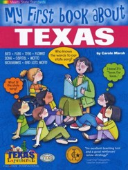 Texas My First Book, Grades K-8