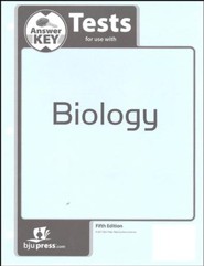 BJU Press Biology Grade 10 Tests Key (5th Edition)