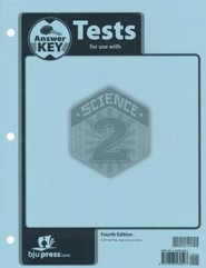 BJU Press Science Grade 2 Tests Answer Key (4th Edition)