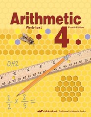 Abeka Arithmetic 4 Work-text, Fourth Edition